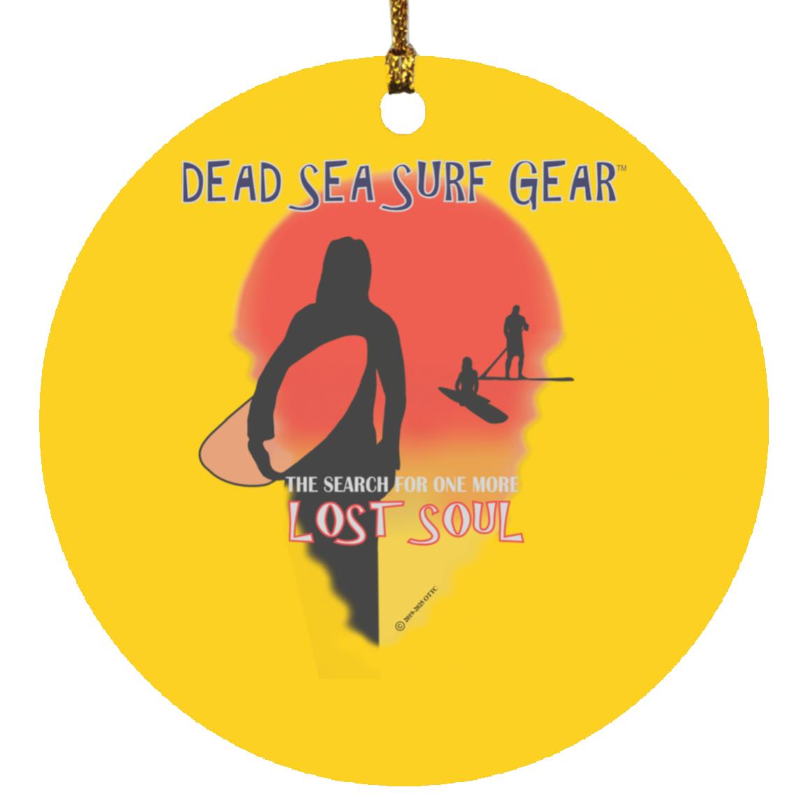 Lost Soul - Circle Ornament - Jesus Surfed Apparel Co.