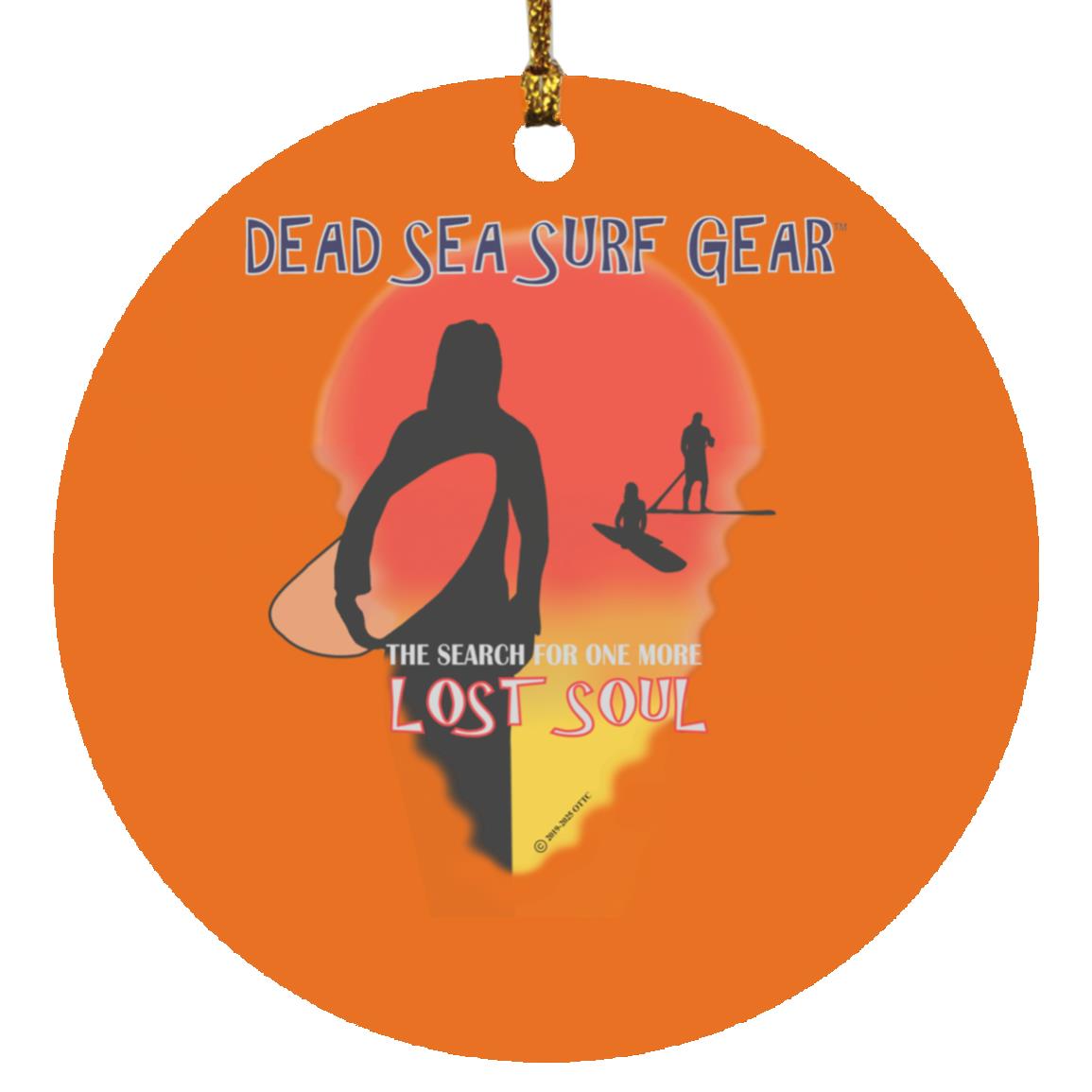 Lost Soul - Circle Ornament - Jesus Surfed Apparel Co.