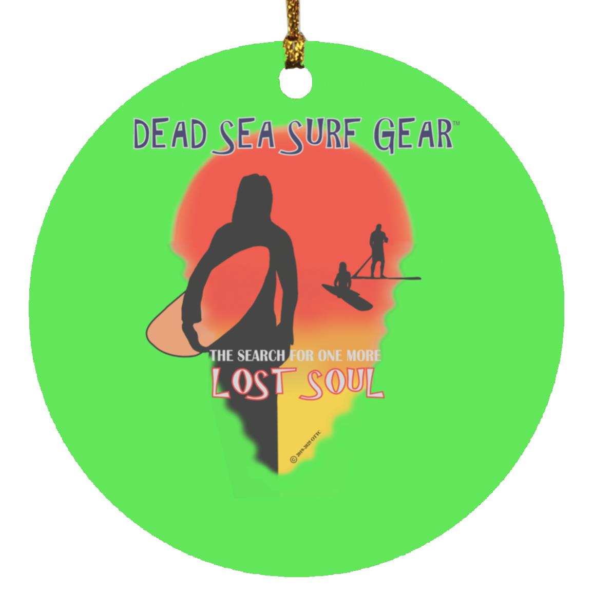 Lost Soul - Circle Ornament - Jesus Surfed Apparel Co.