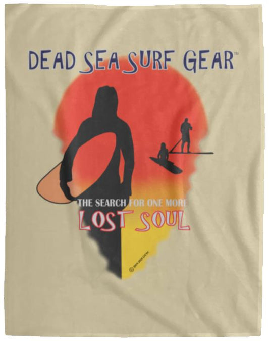 Lost Soul - Cozy Plush Fleece Blanket - 60x80 - Jesus Surfed Apparel Co.