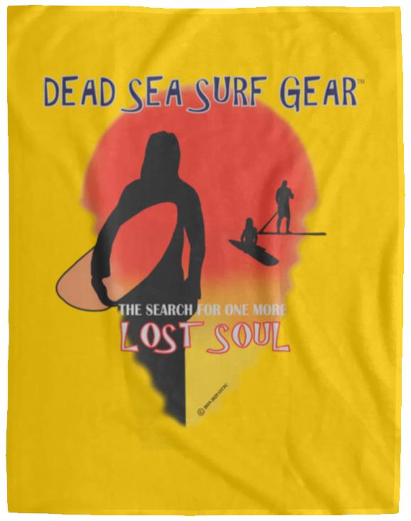 Lost Soul - Cozy Plush Fleece Blanket - 60x80 - Jesus Surfed Apparel Co.
