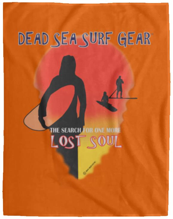Lost Soul - Cozy Plush Fleece Blanket - 60x80 - Jesus Surfed Apparel Co.