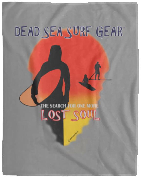 Lost Soul - Cozy Plush Fleece Blanket - 60x80 - Jesus Surfed Apparel Co.