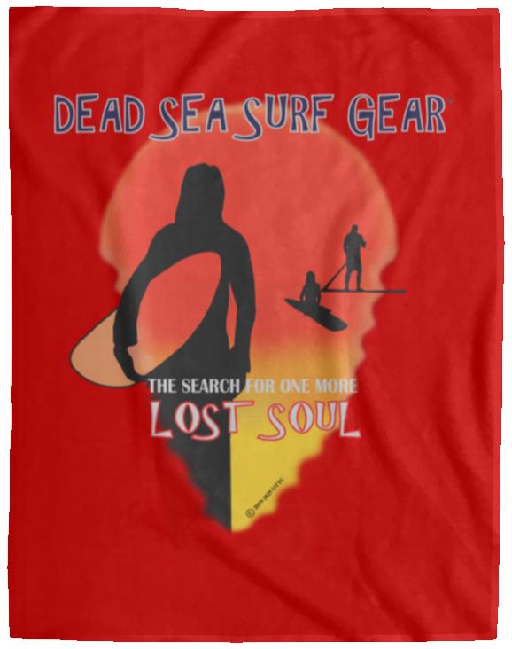 Lost Soul - Cozy Plush Fleece Blanket - 60x80 - Jesus Surfed Apparel Co.