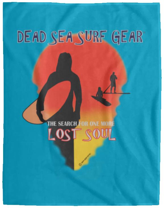 Lost Soul - Cozy Plush Fleece Blanket - 60x80 - Jesus Surfed Apparel Co.