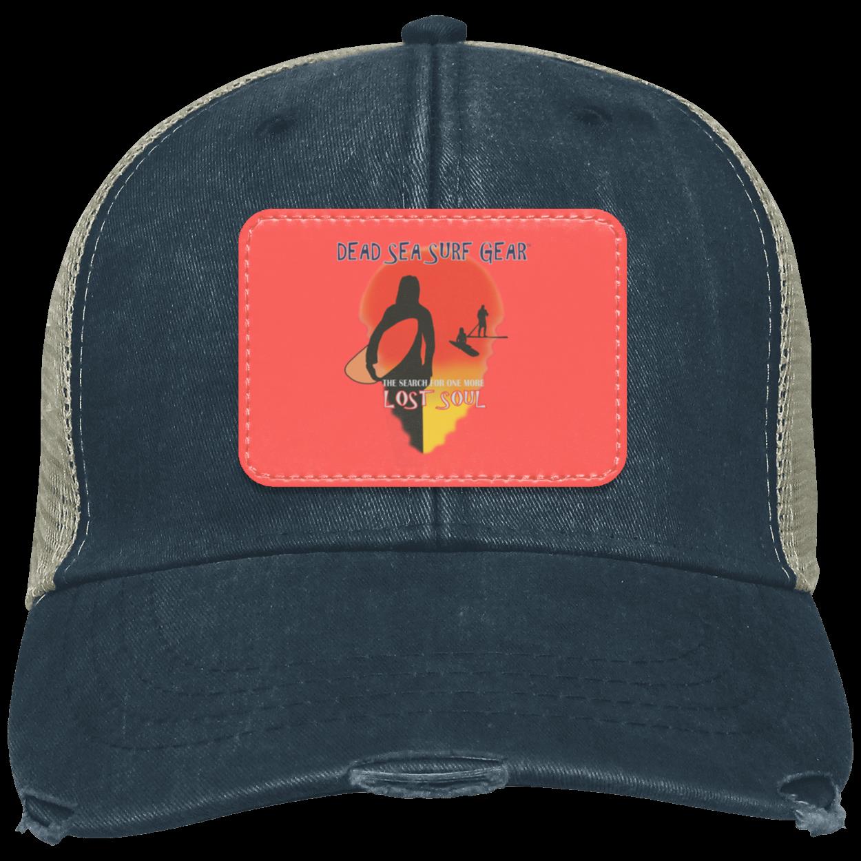 Lost Soul - Distressed Ollie Cap - Rectangle Patch - Jesus Surfed Apparel Co.