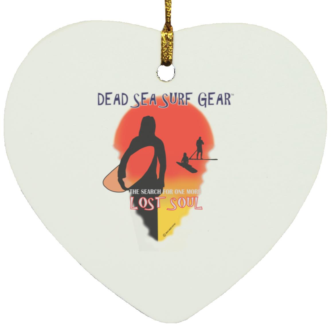 Lost Soul - Heart Ornament - Jesus Surfed Apparel Co.