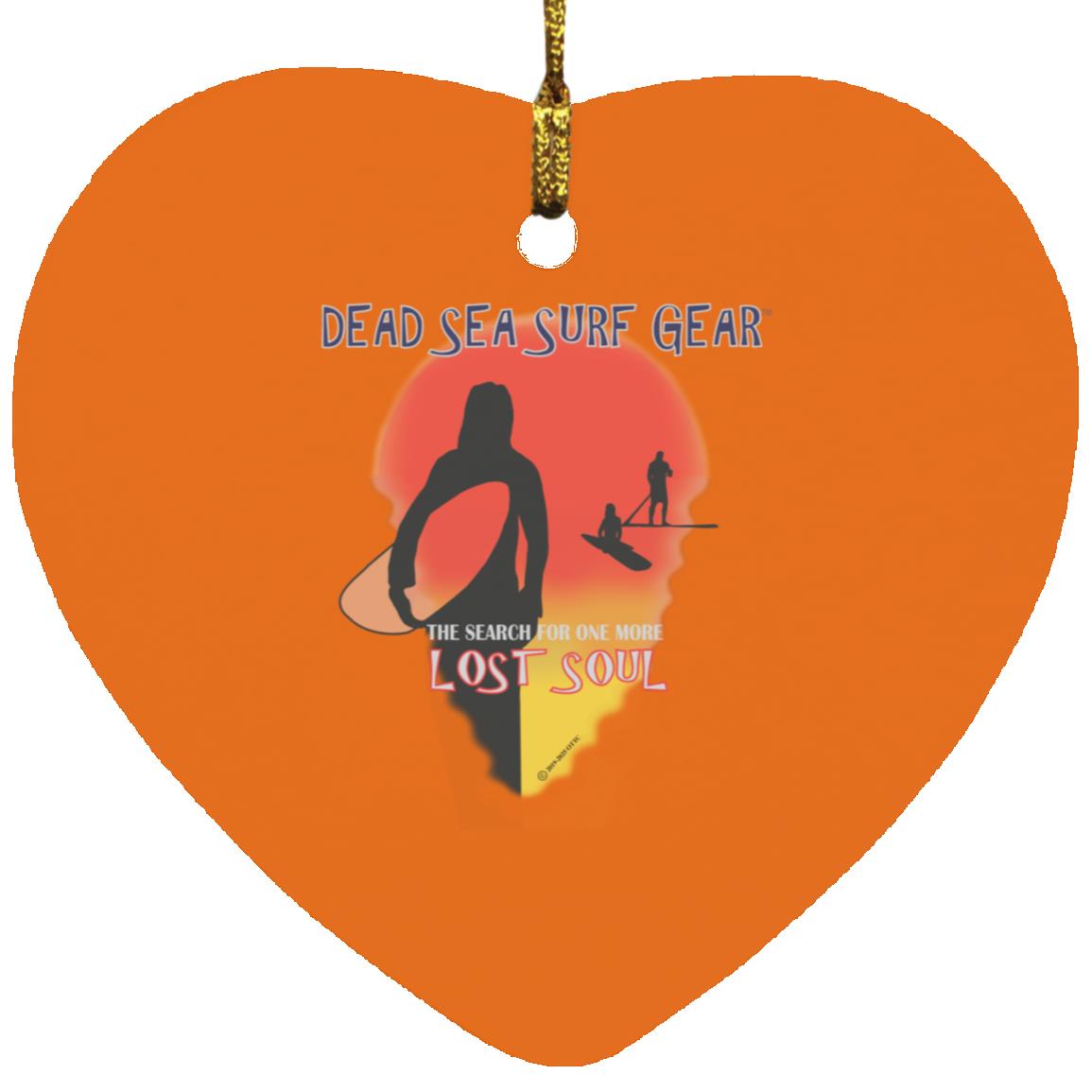 Lost Soul - Heart Ornament - Jesus Surfed Apparel Co.