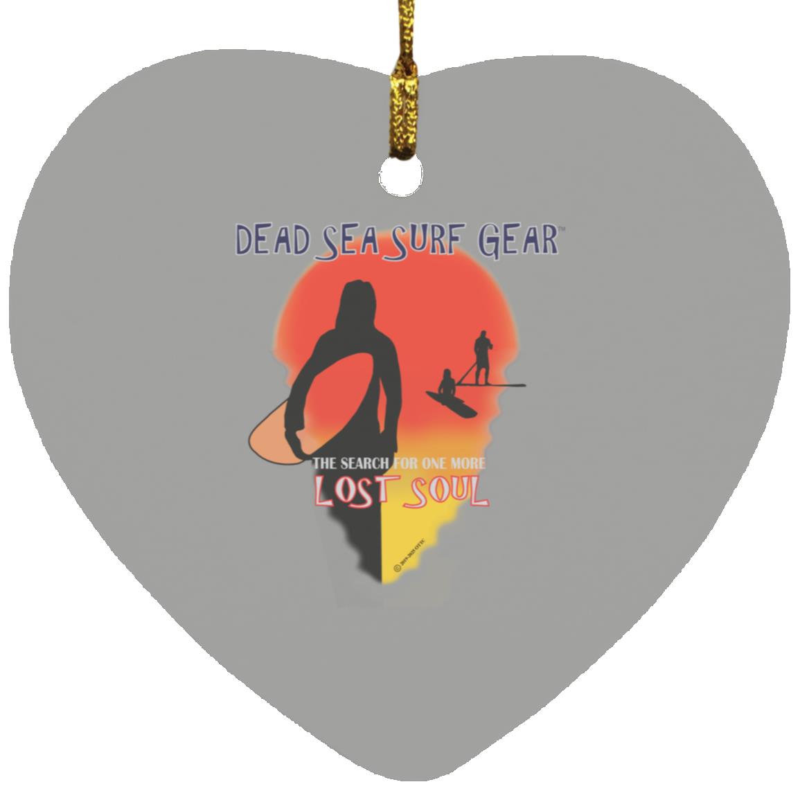Lost Soul - Heart Ornament - Jesus Surfed Apparel Co.