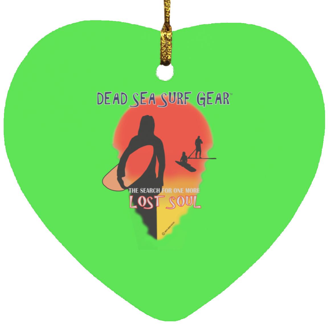 Lost Soul - Heart Ornament - Jesus Surfed Apparel Co.