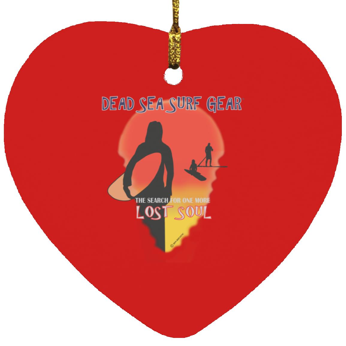 Lost Soul - Heart Ornament - Jesus Surfed Apparel Co.