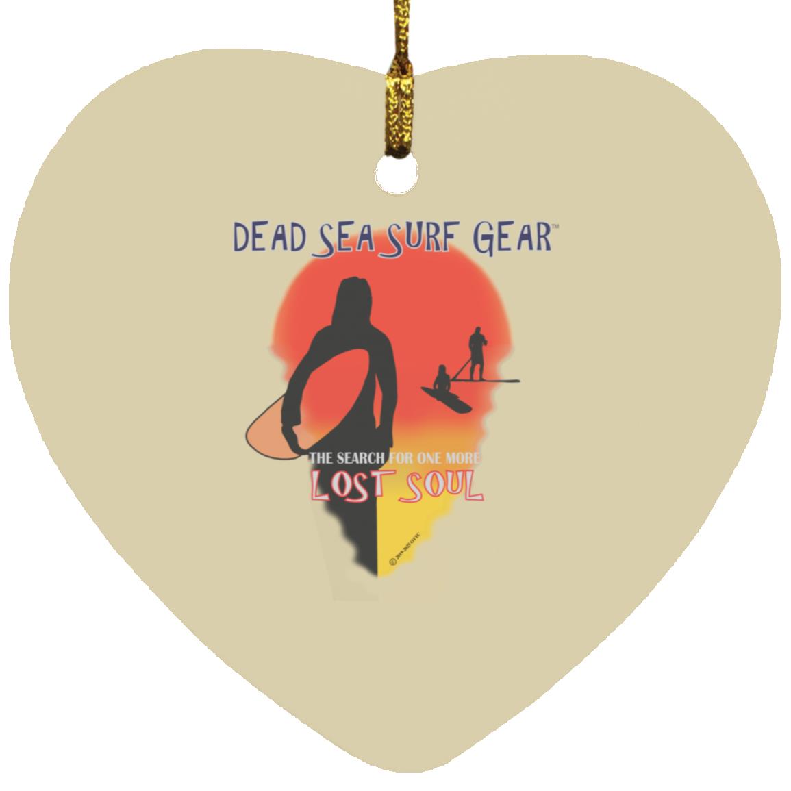 Lost Soul - Heart Ornament - Jesus Surfed Apparel Co.