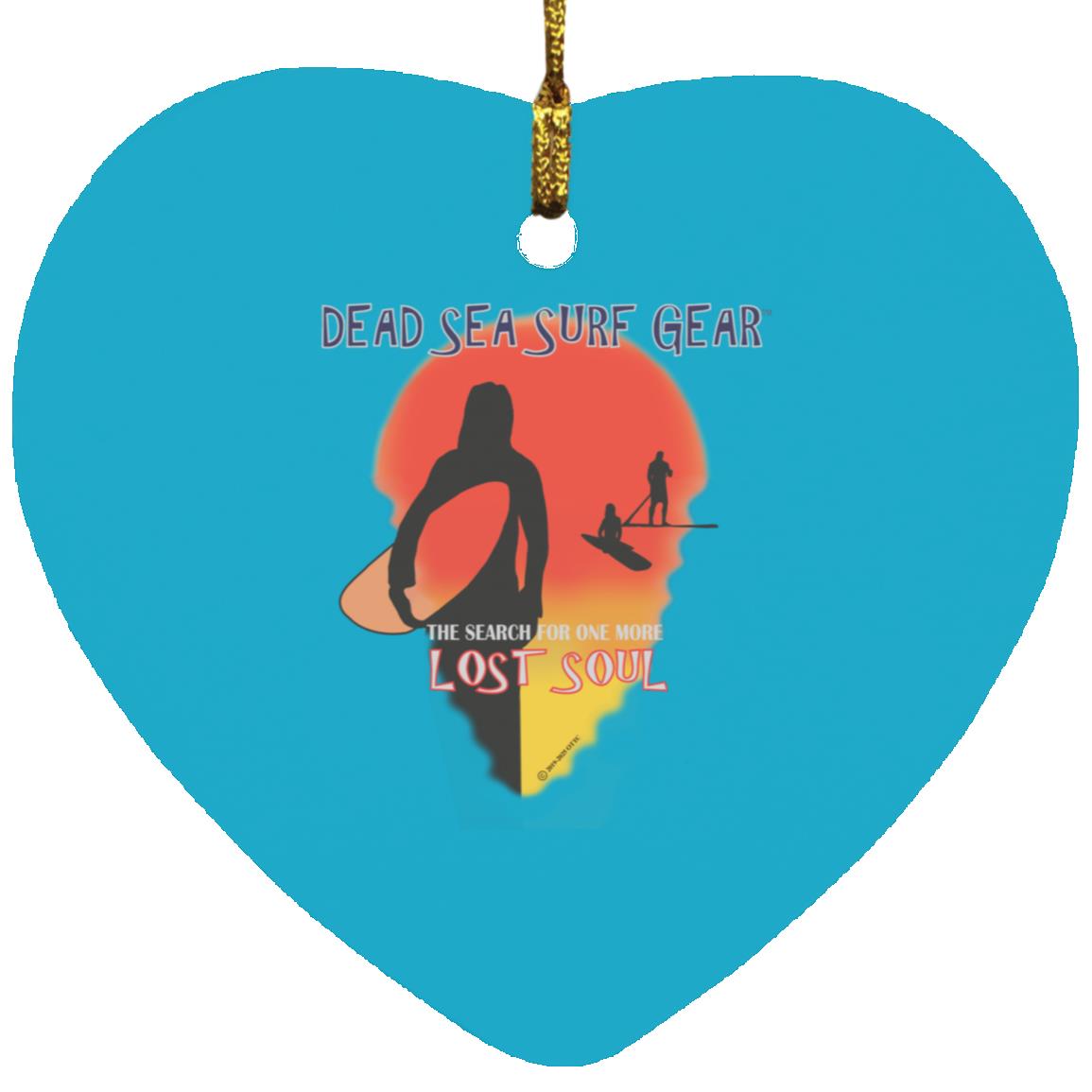 Lost Soul - Heart Ornament - Jesus Surfed Apparel Co.