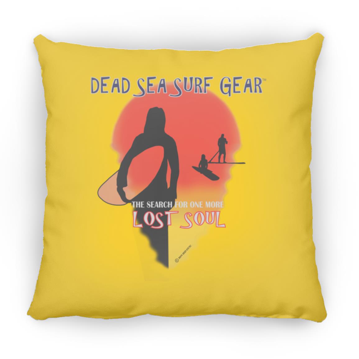 Lost Soul - Large Square Pillow - Jesus Surfed Apparel Co.