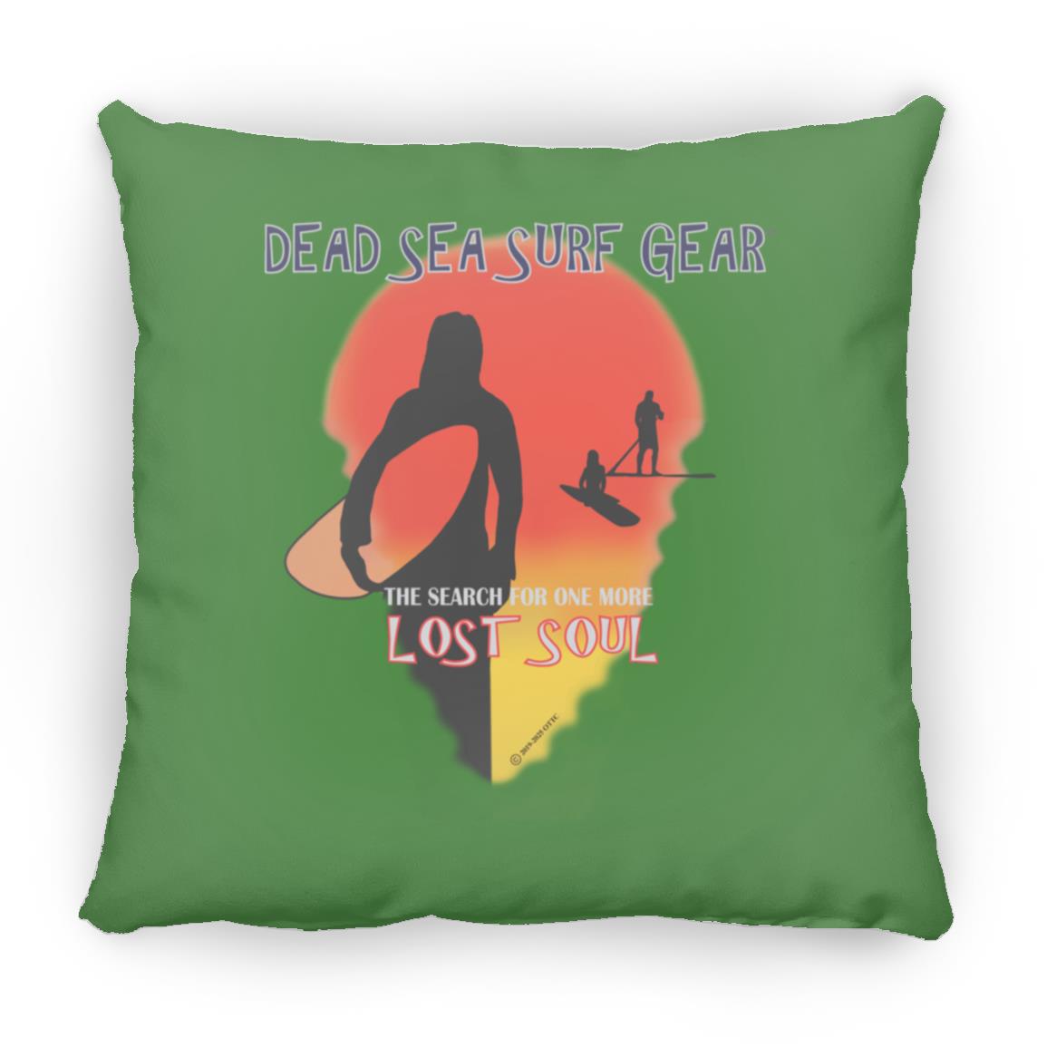Lost Soul - Large Square Pillow - Jesus Surfed Apparel Co.
