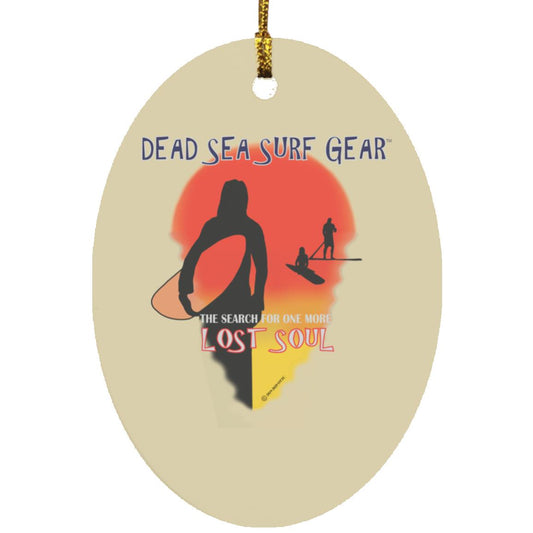 Lost Soul - Oval Ornament - Jesus Surfed Apparel Co.