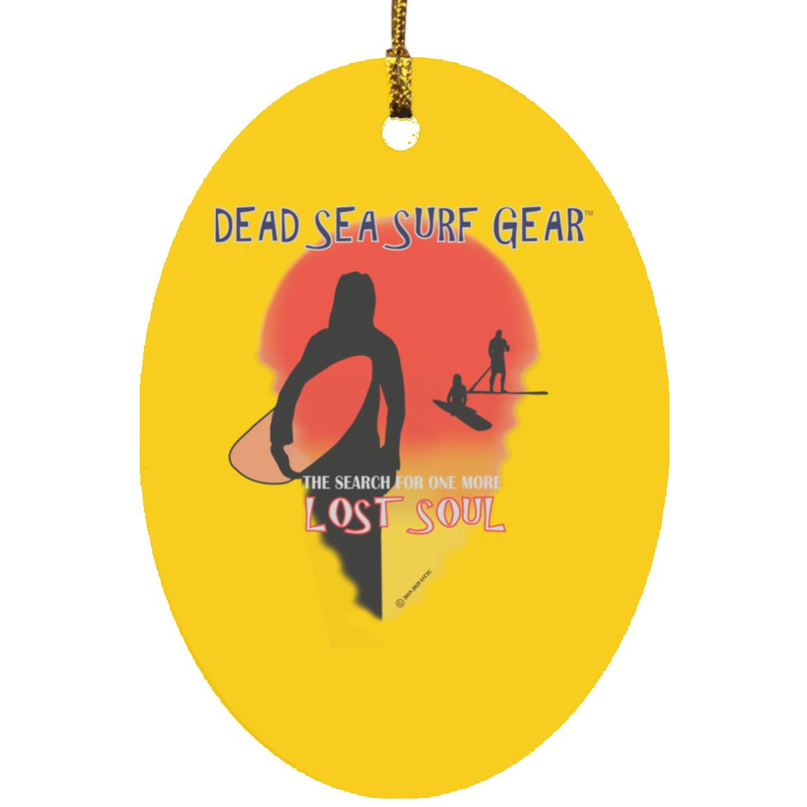 Lost Soul - Oval Ornament - Jesus Surfed Apparel Co.