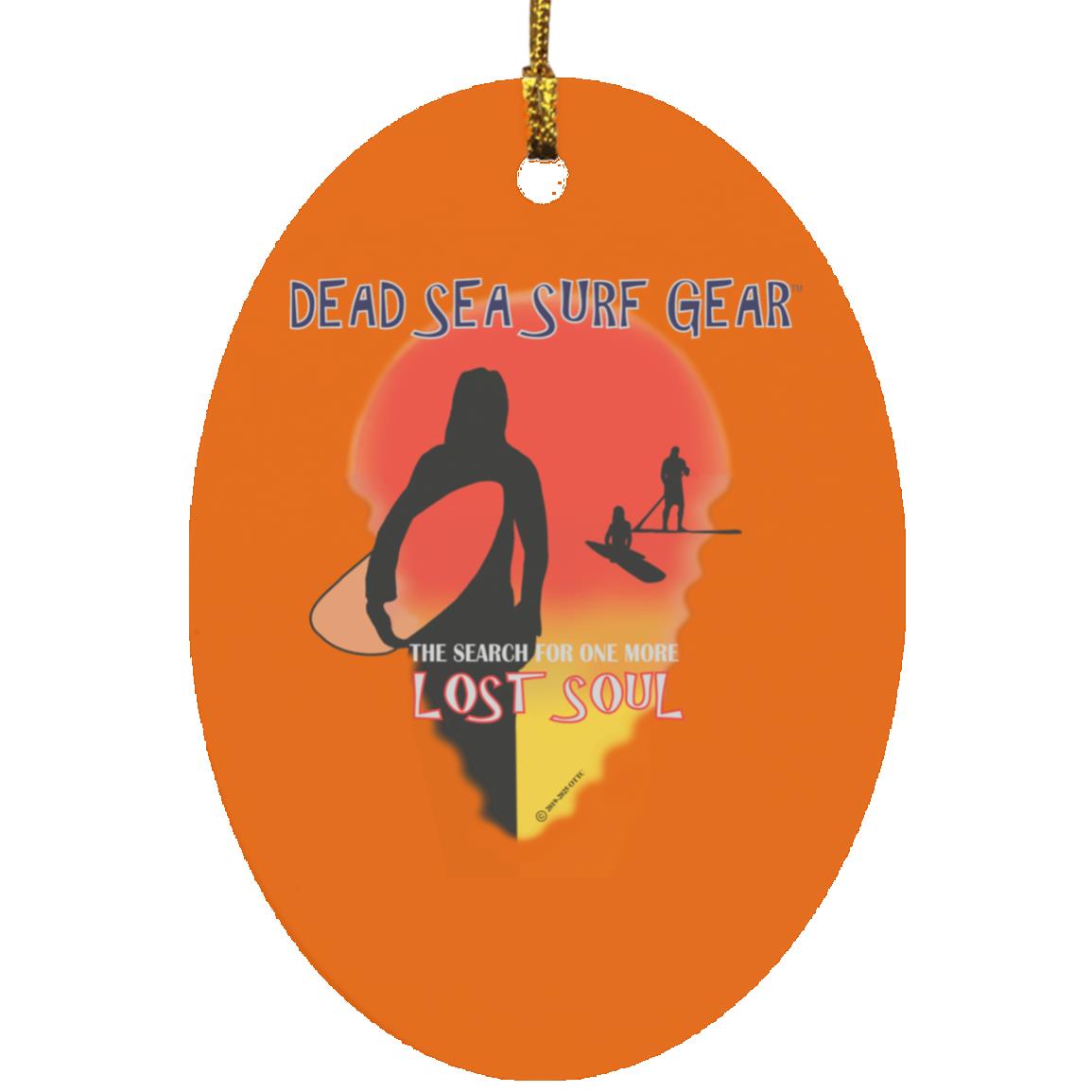 Lost Soul - Oval Ornament - Jesus Surfed Apparel Co.