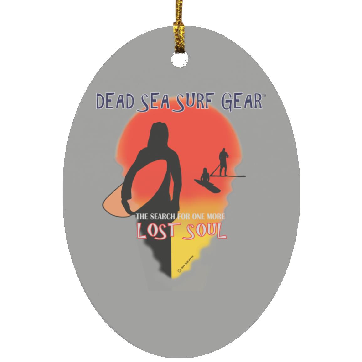 Lost Soul - Oval Ornament - Jesus Surfed Apparel Co.