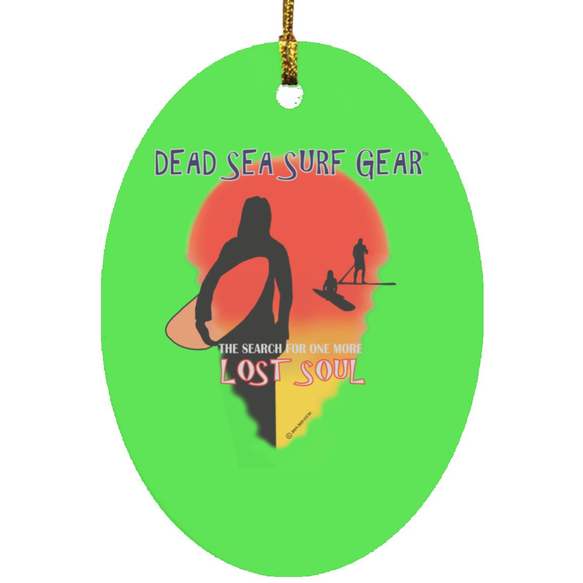 Lost Soul - Oval Ornament - Jesus Surfed Apparel Co.