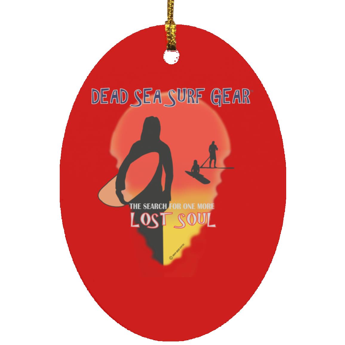 Lost Soul - Oval Ornament - Jesus Surfed Apparel Co.
