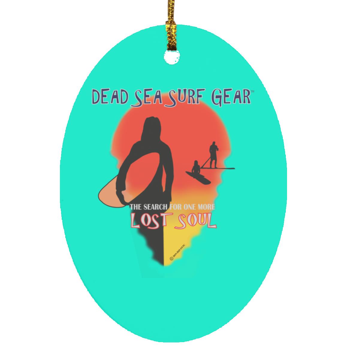 Lost Soul - Oval Ornament - Jesus Surfed Apparel Co.