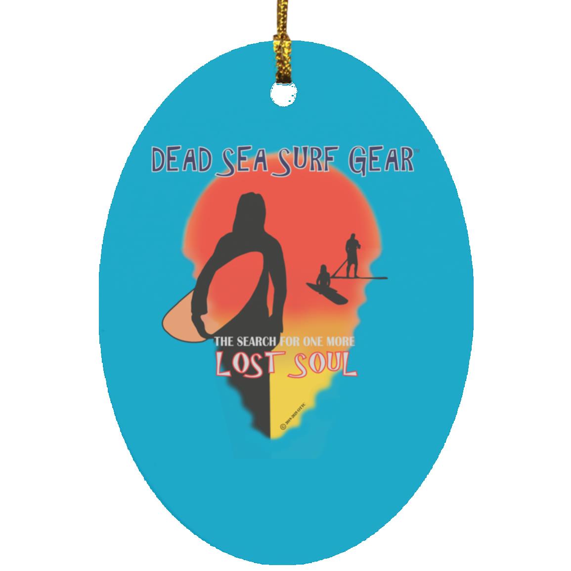 Lost Soul - Oval Ornament - Jesus Surfed Apparel Co.