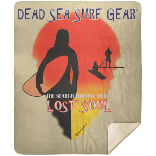 Lost Soul - Premium Mink Sherpa Blanket 50x60 - Jesus Surfed Apparel Co.