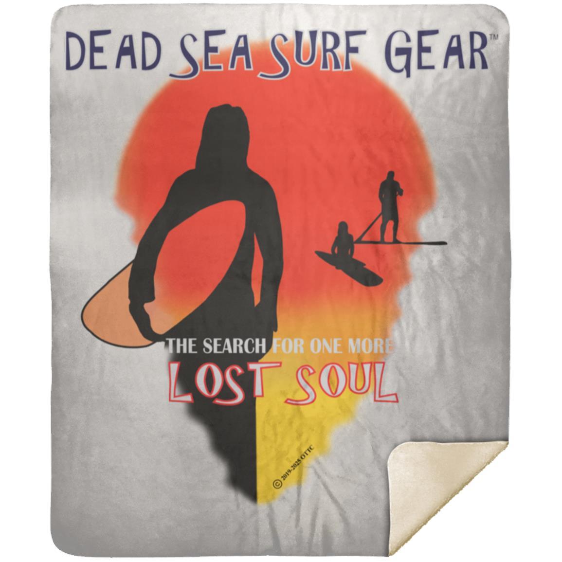 Lost Soul - Premium Mink Sherpa Blanket 50x60 - Jesus Surfed Apparel Co.