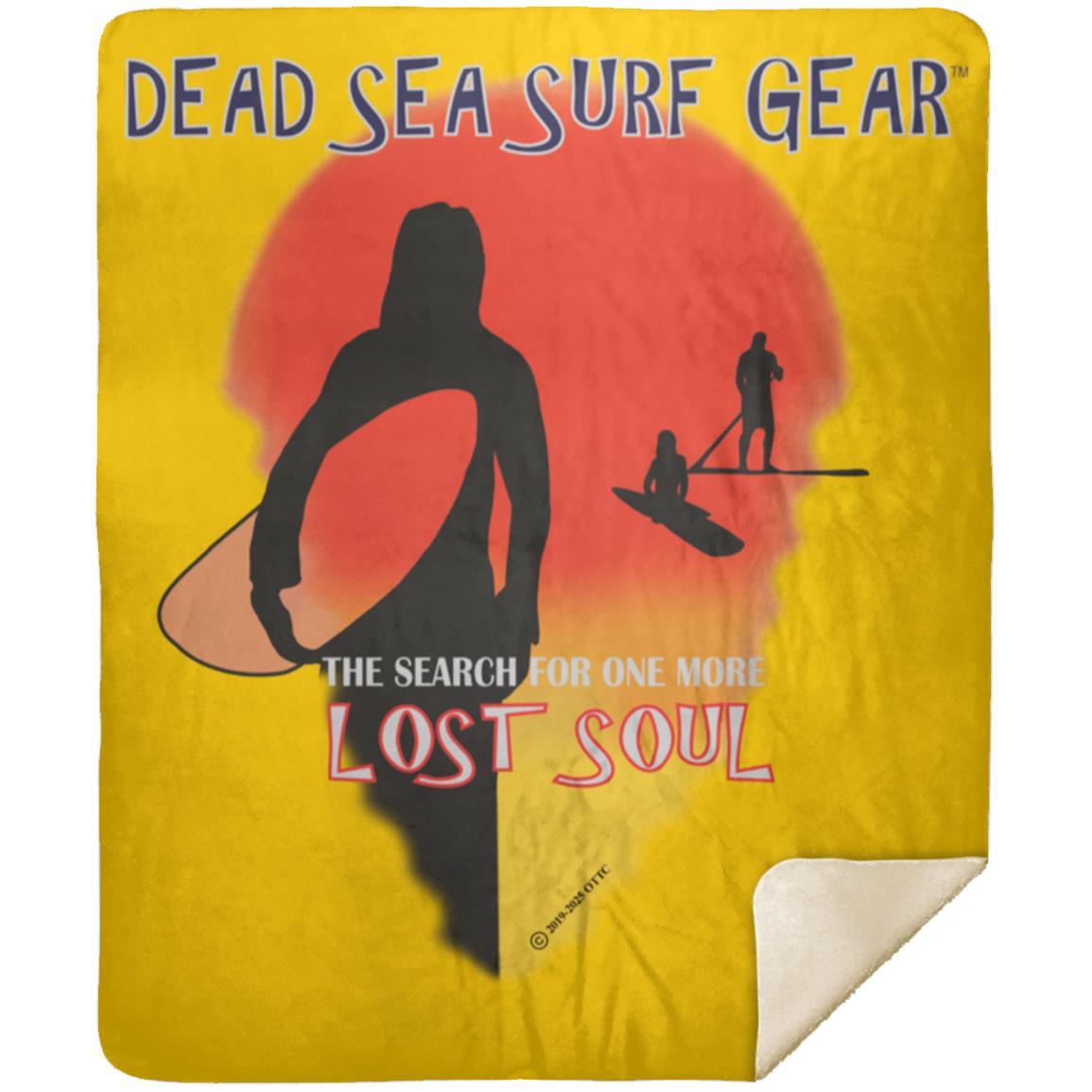 Lost Soul - Premium Mink Sherpa Blanket 50x60 - Jesus Surfed Apparel Co.