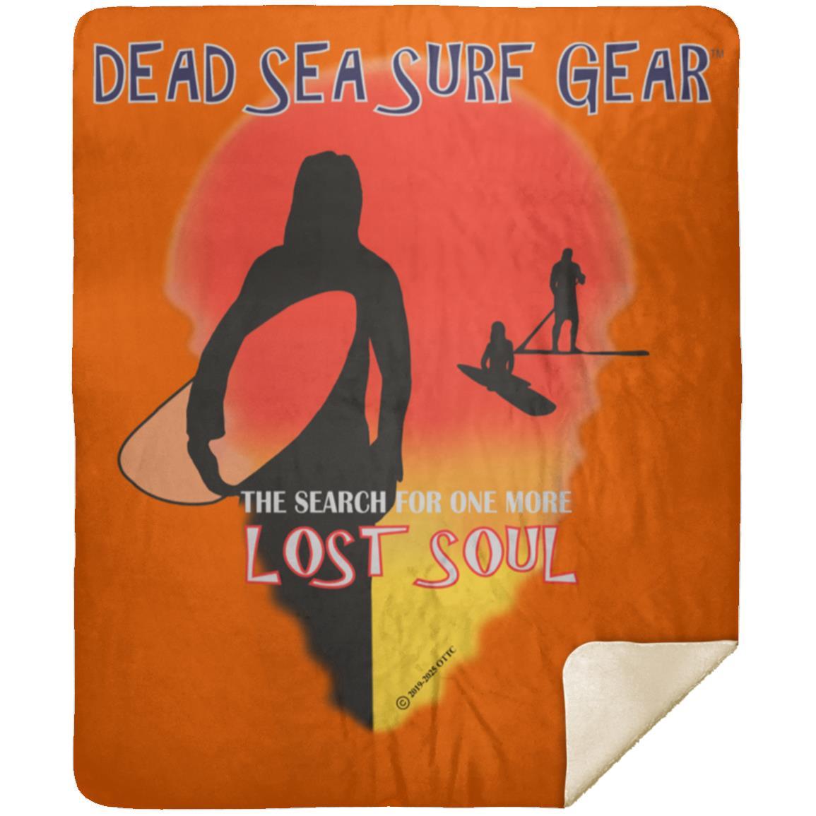 Lost Soul - Premium Mink Sherpa Blanket 50x60 - Jesus Surfed Apparel Co.