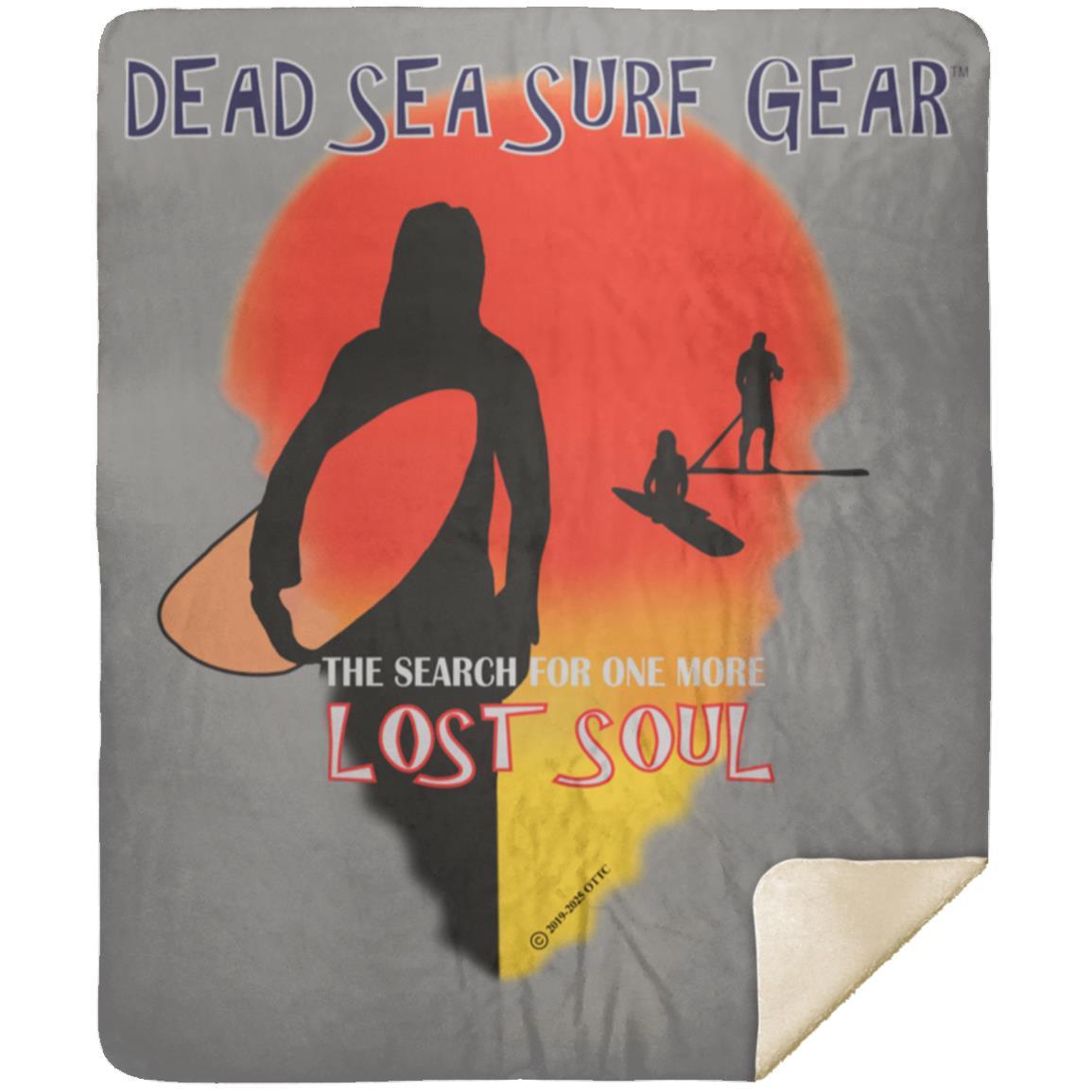 Lost Soul - Premium Mink Sherpa Blanket 50x60 - Jesus Surfed Apparel Co.