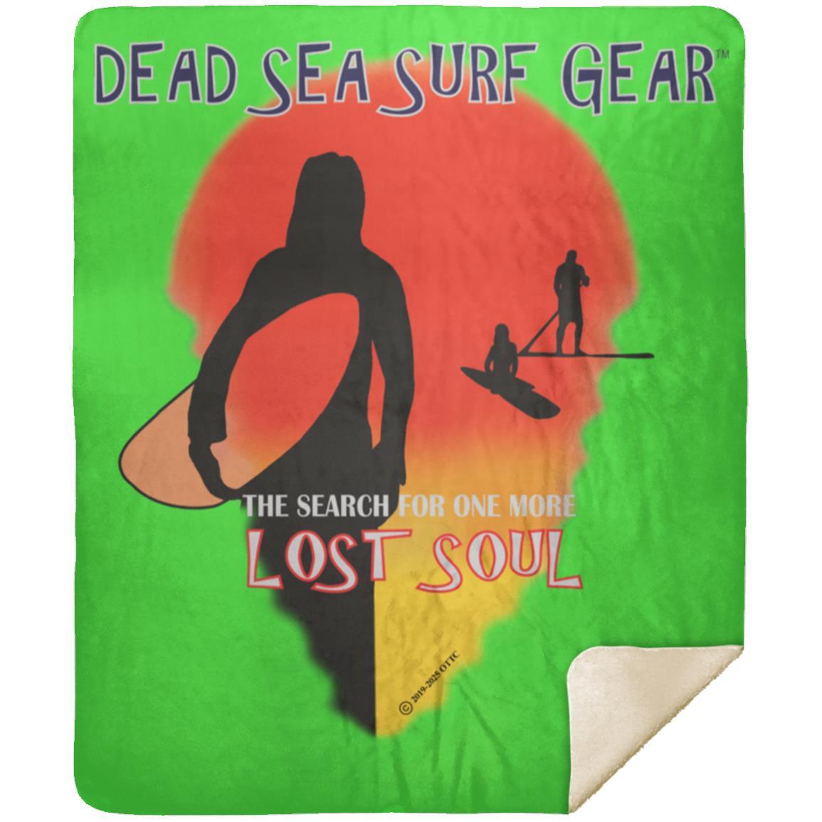 Lost Soul - Premium Mink Sherpa Blanket 50x60 - Jesus Surfed Apparel Co.