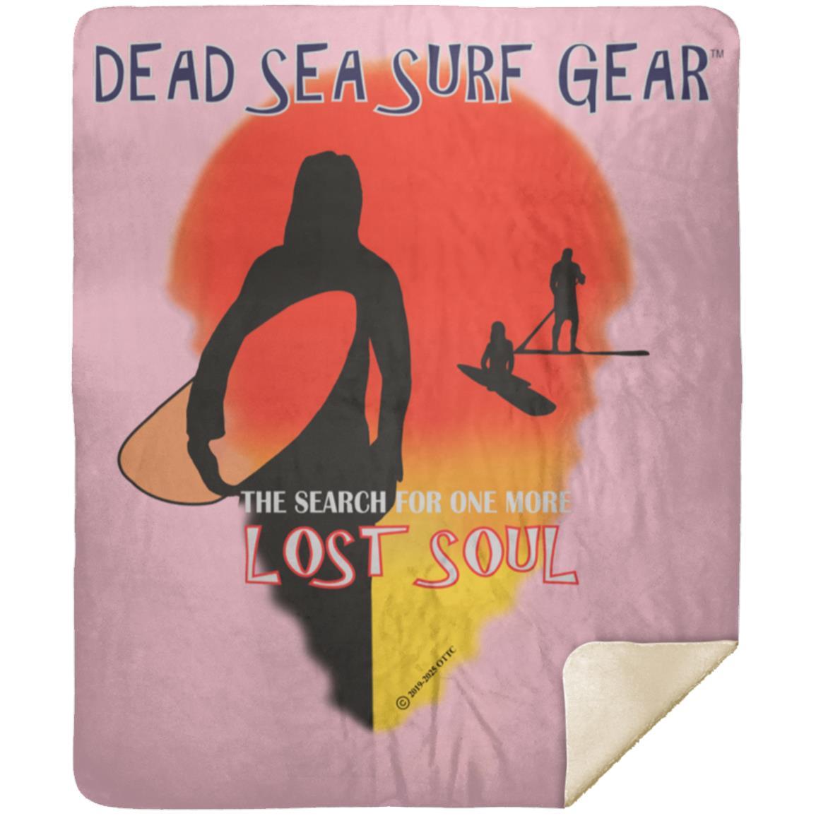 Lost Soul - Premium Mink Sherpa Blanket 50x60 - Jesus Surfed Apparel Co.