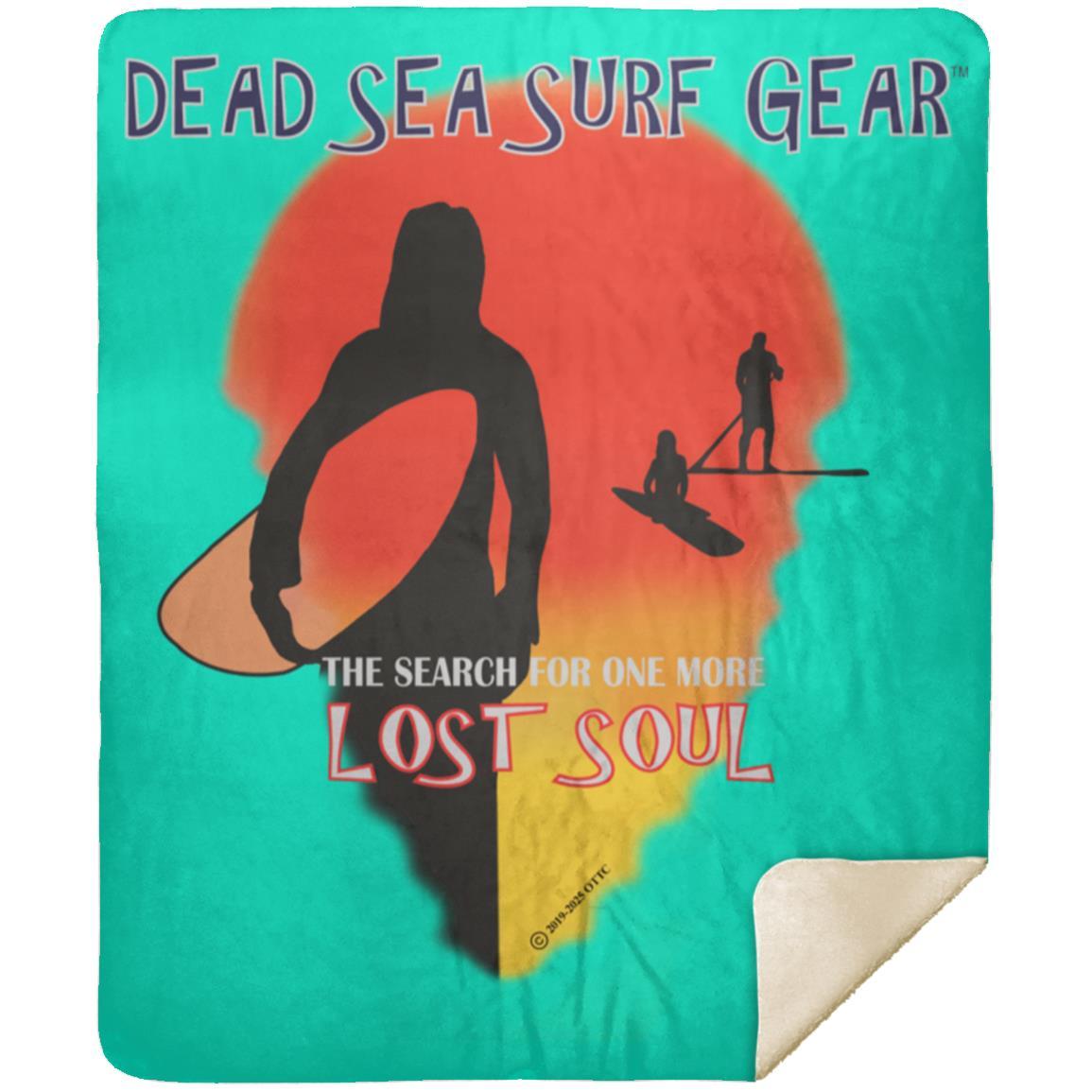 Lost Soul - Premium Mink Sherpa Blanket 50x60 - Jesus Surfed Apparel Co.