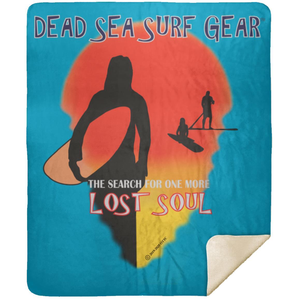 Lost Soul - Premium Mink Sherpa Blanket 50x60 - Jesus Surfed Apparel Co.
