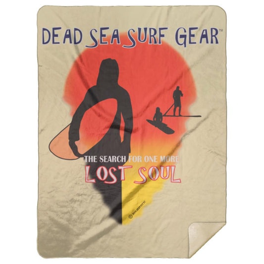 Lost Soul - Premium Mink Sherpa Blanket 60x80 - Jesus Surfed Apparel Co.