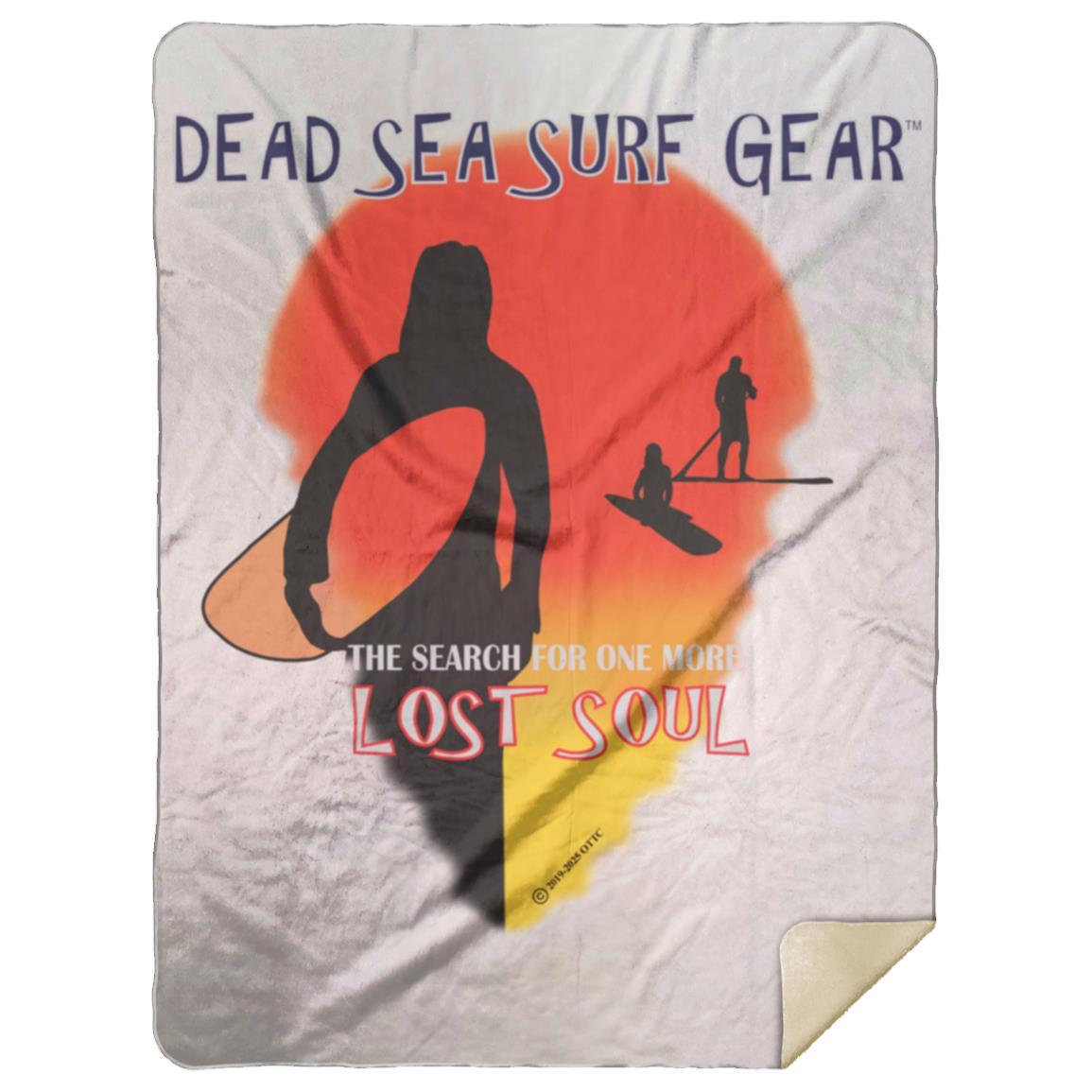 Lost Soul - Premium Mink Sherpa Blanket 60x80 - Jesus Surfed Apparel Co.