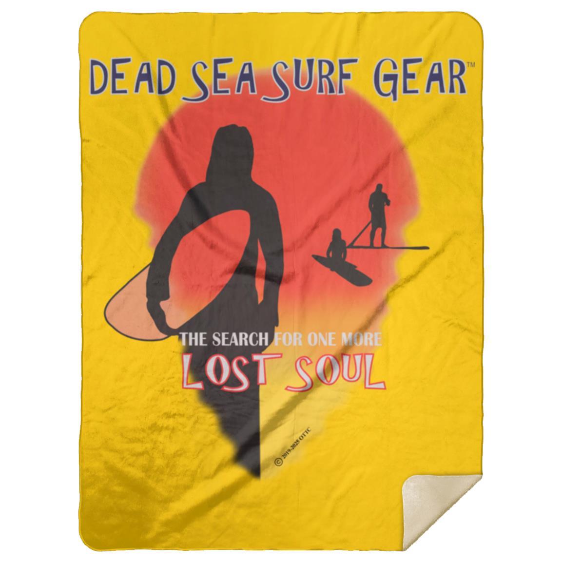 Lost Soul - Premium Mink Sherpa Blanket 60x80 - Jesus Surfed Apparel Co.