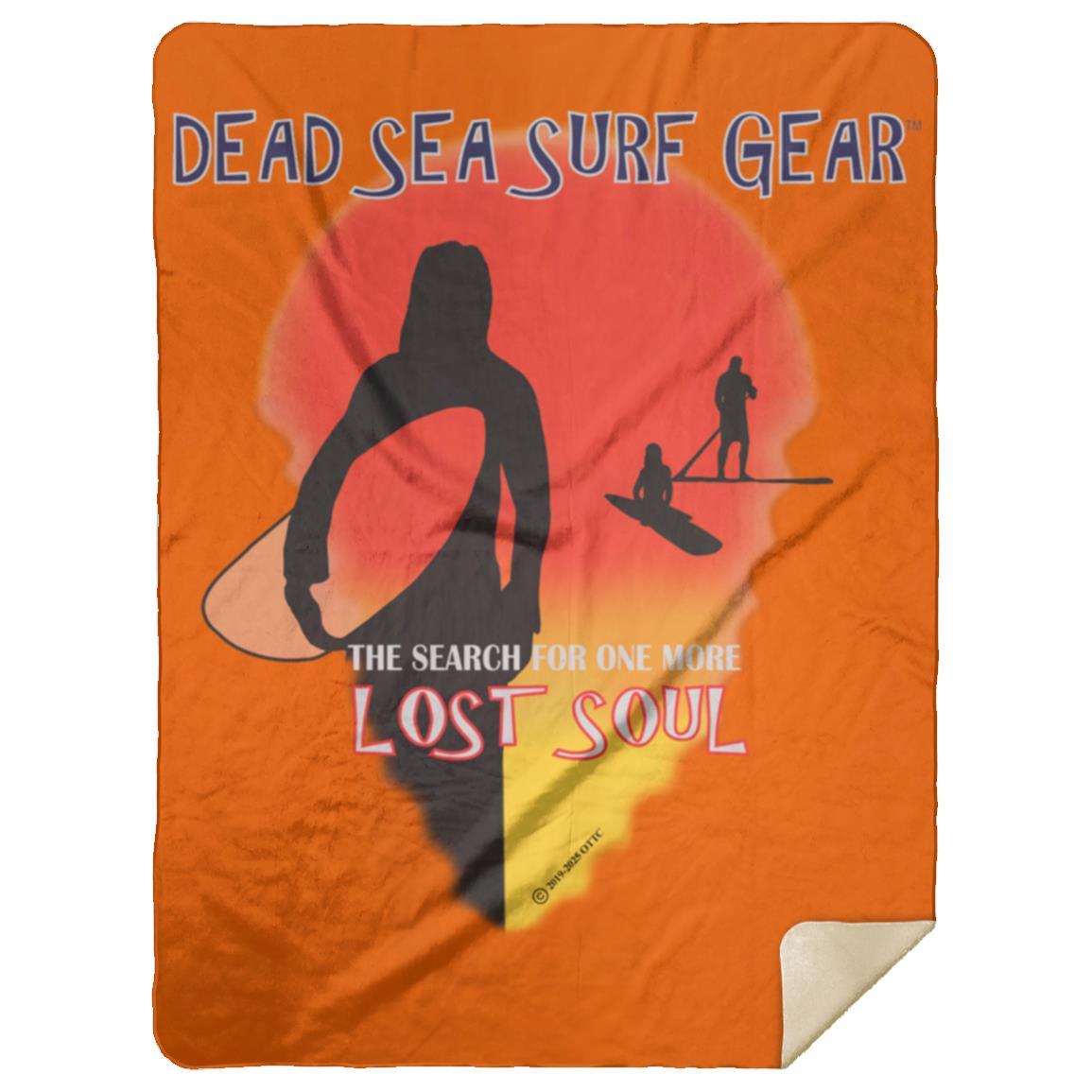Lost Soul - Premium Mink Sherpa Blanket 60x80 - Jesus Surfed Apparel Co.