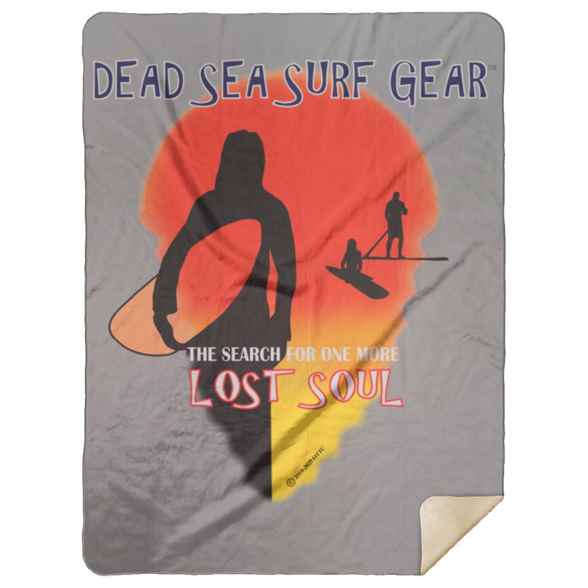 Lost Soul - Premium Mink Sherpa Blanket 60x80 - Jesus Surfed Apparel Co.