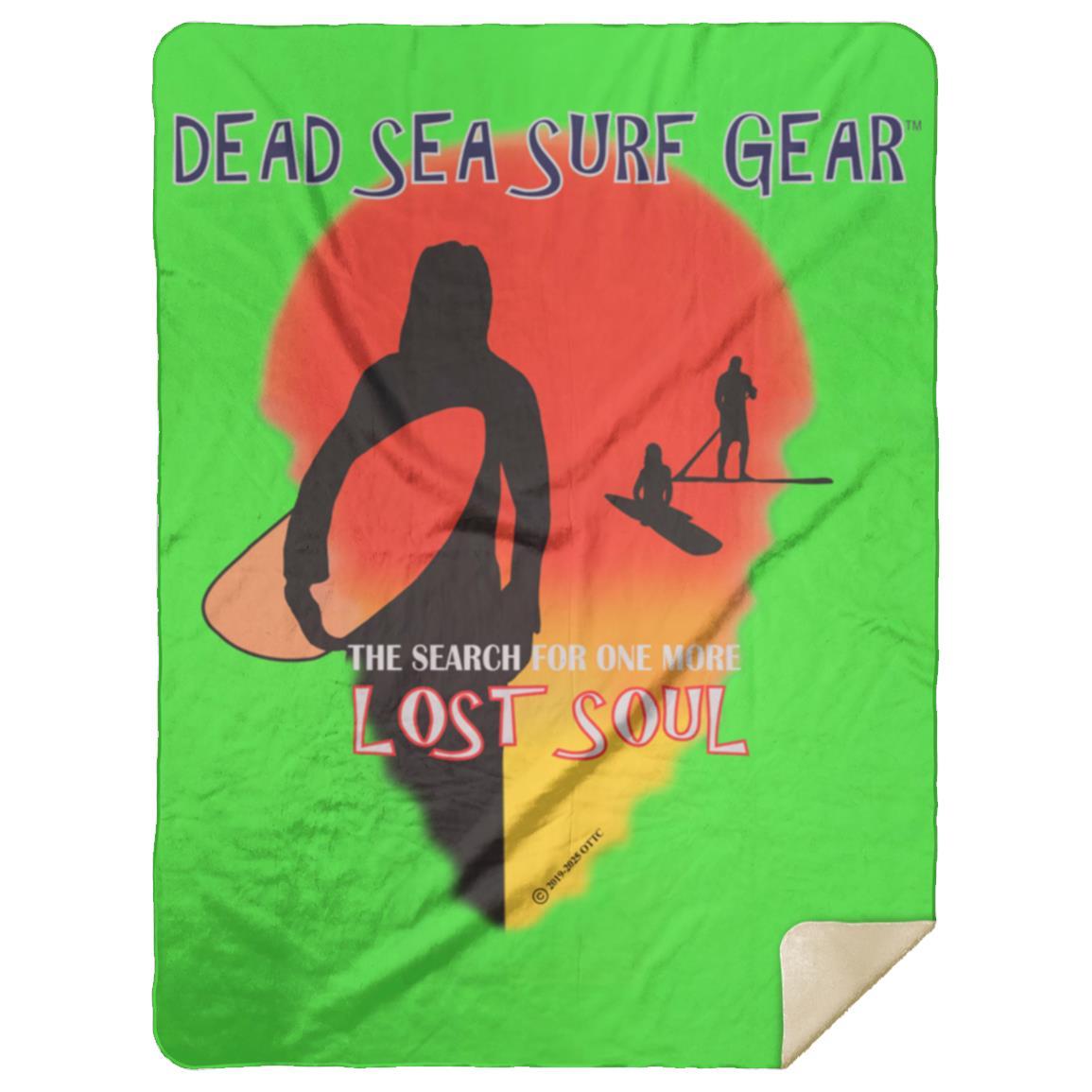 Lost Soul - Premium Mink Sherpa Blanket 60x80 - Jesus Surfed Apparel Co.