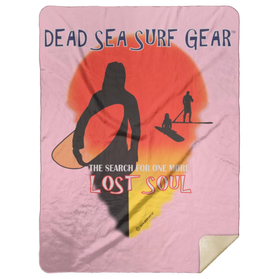 Lost Soul - Premium Mink Sherpa Blanket 60x80 - Jesus Surfed Apparel Co.