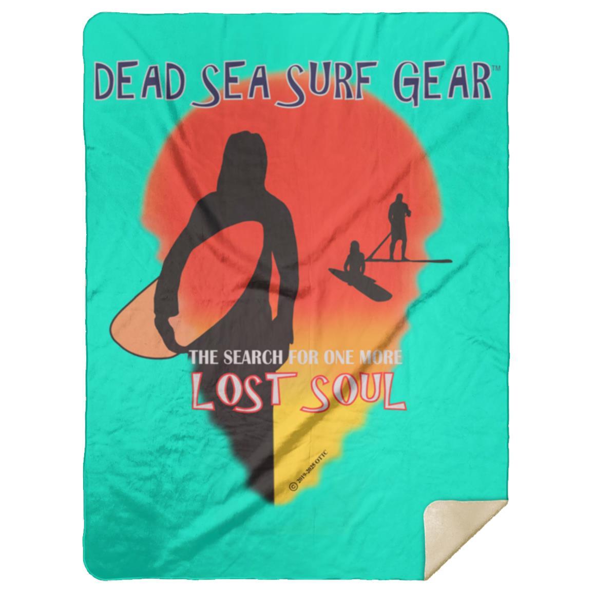 Lost Soul - Premium Mink Sherpa Blanket 60x80 - Jesus Surfed Apparel Co.