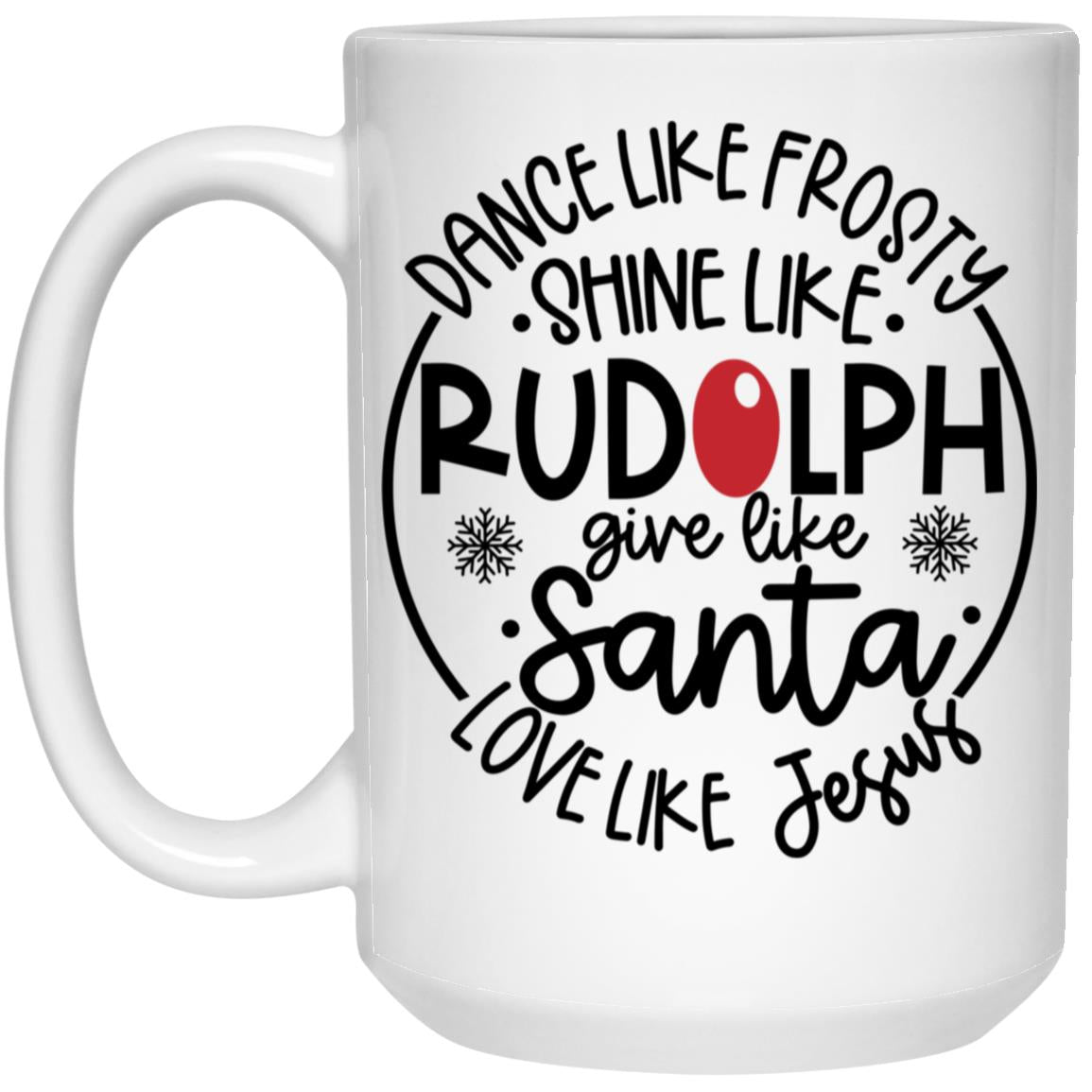 Love Like Jesus - 15oz White Mug - Jesus Surfed Apparel Co.