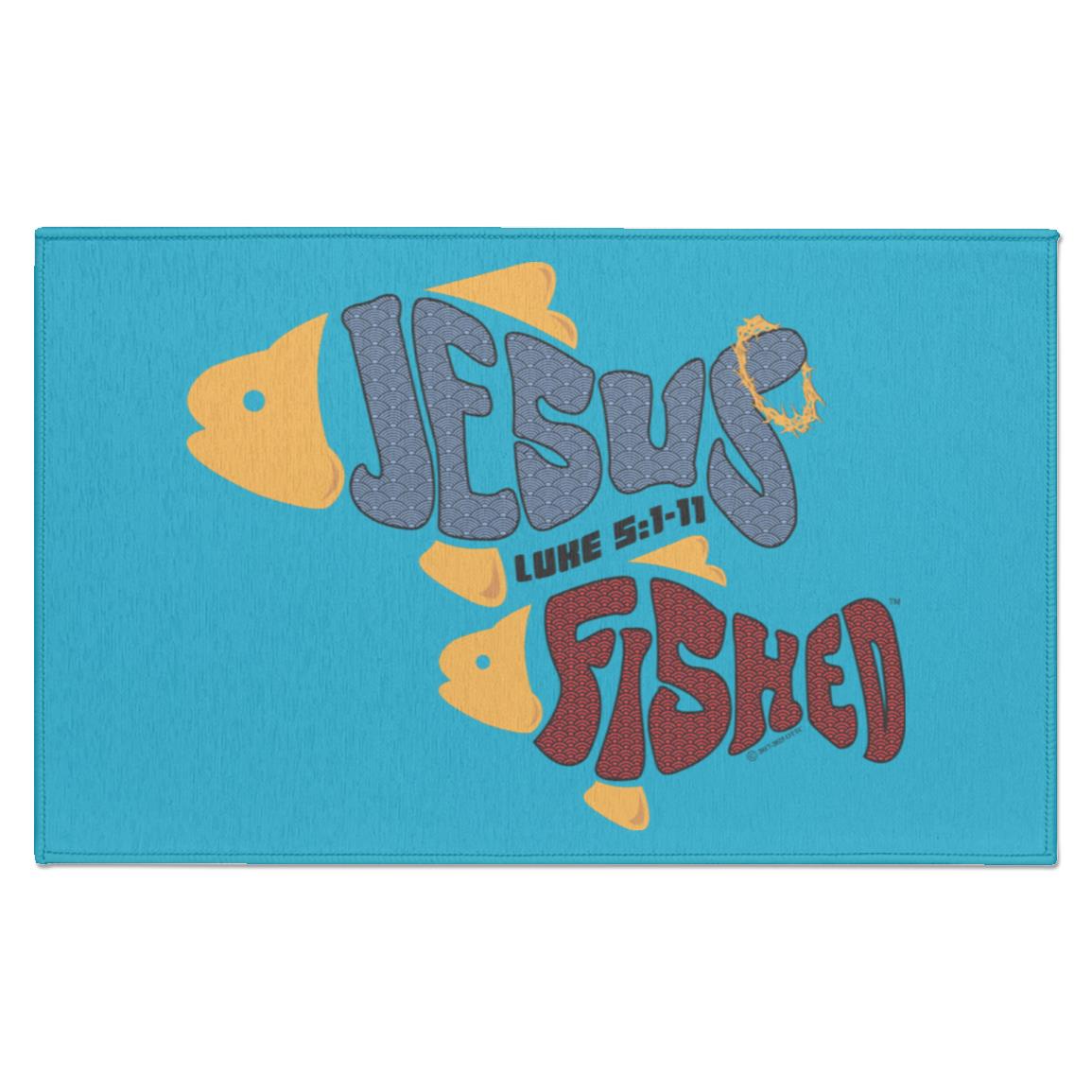 OneFish TwoFish - Indoor Doormat - Jesus Surfed Apparel Co.