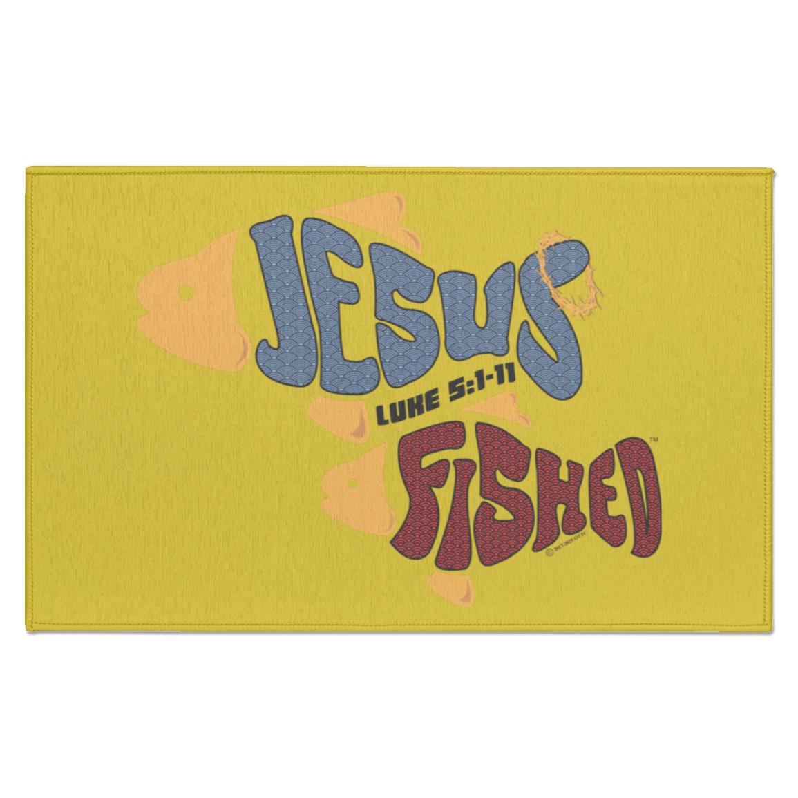 OneFish TwoFish - Indoor Doormat - Jesus Surfed Apparel Co.