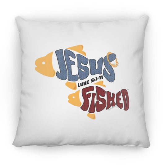 OneFish TwoFish - Large Square Pillow - Jesus Surfed Apparel Co.