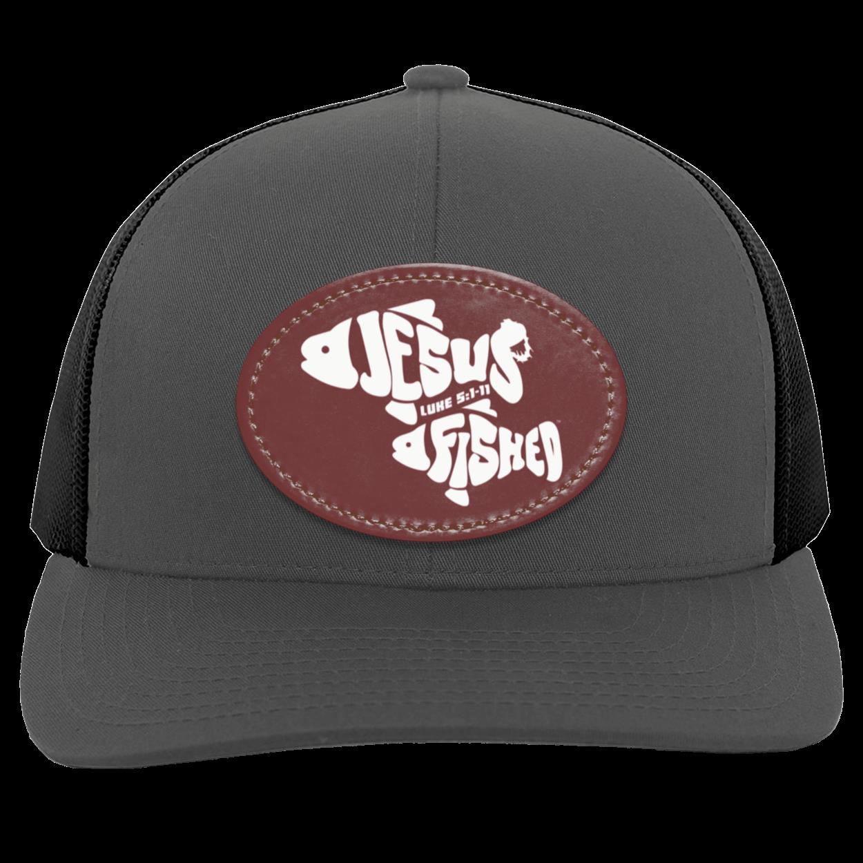OneFish TwoFish - Trucker Snap Back - Oval Patch - Jesus Surfed Apparel Co.