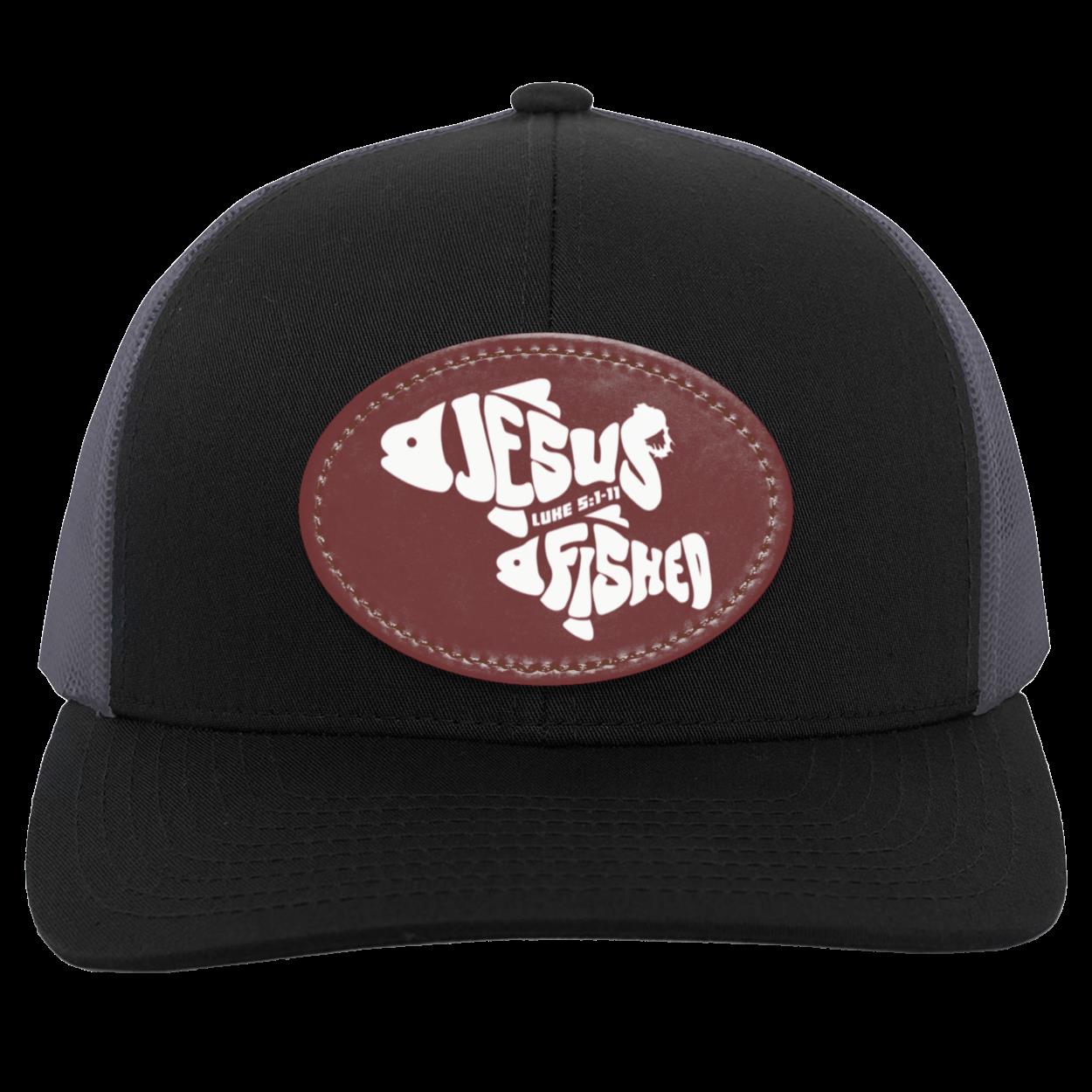 OneFish TwoFish - Trucker Snap Back - Oval Patch - Jesus Surfed Apparel Co.